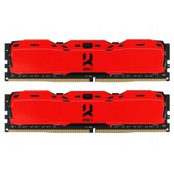 Озу GoodRAM DDR4 16GB (2x8GB) 3200Mhz IRDM X Red (IR-XR3200D464L16SA/16GDC) (Восстановлено продавцом, 863364)