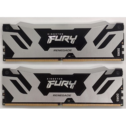 Озу Kingston DDR5 64GB (2x32GB) 5600Mhz FURY Beast RGB (KF556C40BBAK2-64) (Восстановлено продавцом, 863366) купить в Украине: Киев, Днепр, Харьков, Одесса  | Проверка совместимости, низкая цена, отзывы, характеристики от TELEMART фото