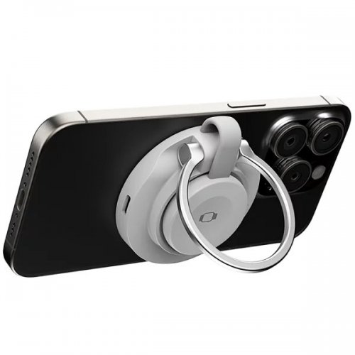 Беспроводное зарядное устройство Proove Knocker 2 in 1 Qi2 (WSPK15012002) White купить в Украине: Киев, Днепр, Харьков, Одесса  | Низкая цена, отзывы, характеристики от TELEMART фото