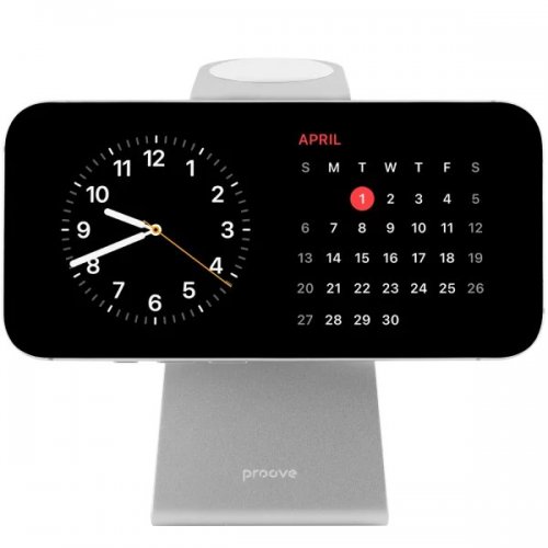 Беспроводное зарядное устройство Proove Omni Power 3 in 1 (WSOP15020002) White купить в Украине: Киев, Днепр, Харьков, Одесса  | Низкая цена, отзывы, характеристики от TELEMART фото