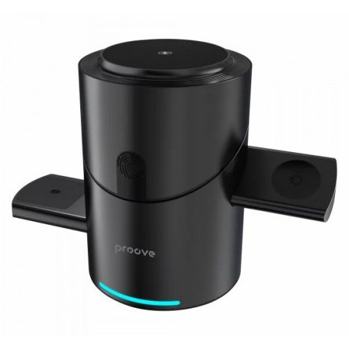Беспроводное зарядное устройство Proove Optimus (WSOP15000001) Black купить в Украине: Киев, Днепр, Харьков, Одесса  | Низкая цена, отзывы, характеристики от TELEMART фото