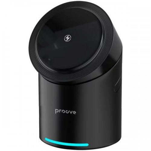 Беспроводное зарядное устройство Proove Optimus (WSOP15000001) Black купить в Украине: Киев, Днепр, Харьков, Одесса  | Низкая цена, отзывы, характеристики от TELEMART фото