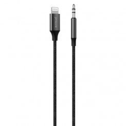 Кабель Proove SoundTrack Lightning to AUX 3.5mm 1m (ACST00004801) Black