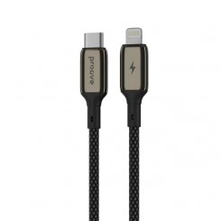 Кабель Proove Dense Metal USB Type-C to Lightning 27W 1m (CCDM27002101) Black
