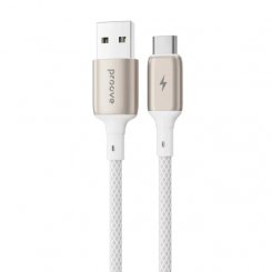Кабель Proove Dense Metal USB to USB Type-C 3A 1m (CCDM20001202) White