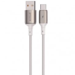 Кабель Proove Dense Metal USB to USB Type-C 3A 2m (CCDM20001222) White