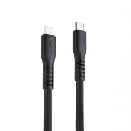 Кабель Proove Eternal USB Type-C to Lightning 27W 2m (CCET27002121) Black купить в Украине: Киев, Днепр, Харьков, Одесса  | Низкая цена, отзывы, характеристики от TELEMART фото