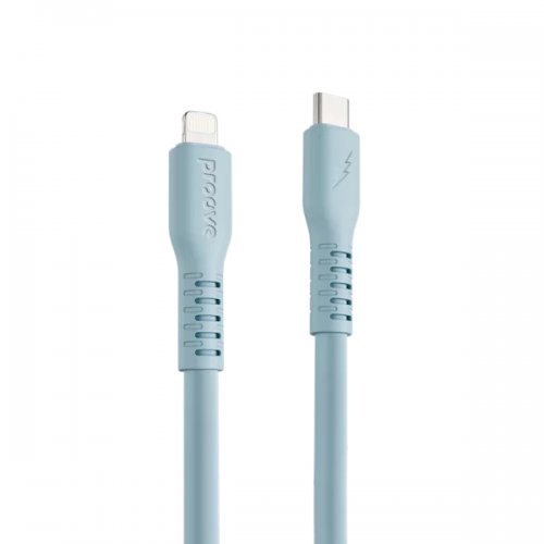 Кабель Proove Eternal USB Type-C to Lightning 27W 2m (CCET27002128) Light Blue купить в Украине: Киев, Днепр, Харьков, Одесса  | Низкая цена, отзывы, характеристики от TELEMART фото