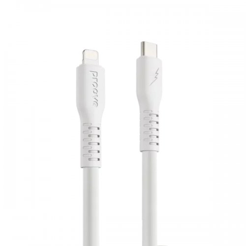 Кабель Proove Eternal USB Type-C to Lightning 27W 2m (CCET27002122) White купить в Украине: Киев, Днепр, Харьков, Одесса  | Низкая цена, отзывы, характеристики от TELEMART фото