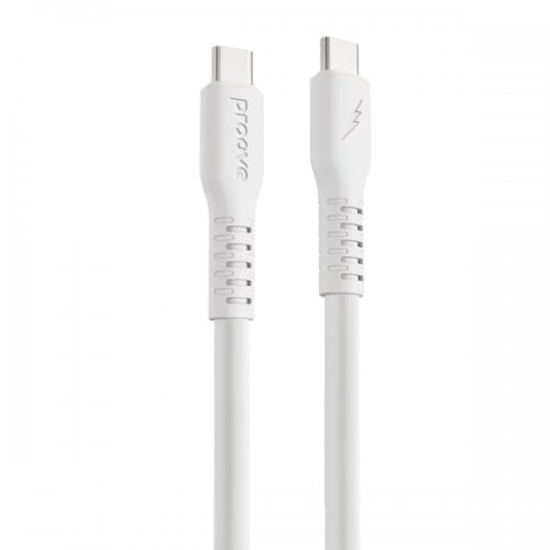 Кабель Proove Eternal USB Type-C to USB Type-C 60W 2m (CCET60002222) White купить в Украине: Киев, Днепр, Харьков, Одесса  | Низкая цена, отзывы, характеристики от TELEMART фото