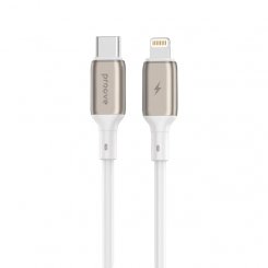 Кабель Proove Flex Metal USB Type-C to Lightning 27W 1m (CCFM27002102) White