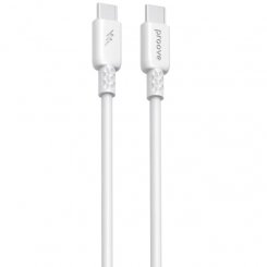 Кабель Proove GridLine USB Type-C to USB Type-C 60W 1m (CCGL60002202) White