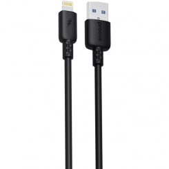 Кабель Proove GridLine USB to Lightning 2.4A 1m (CCGL12001101) Black