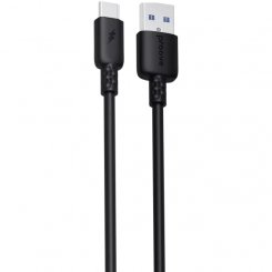 Кабель Proove GridLine USB to Type-C 3A 1m (CCGL15001201) Black