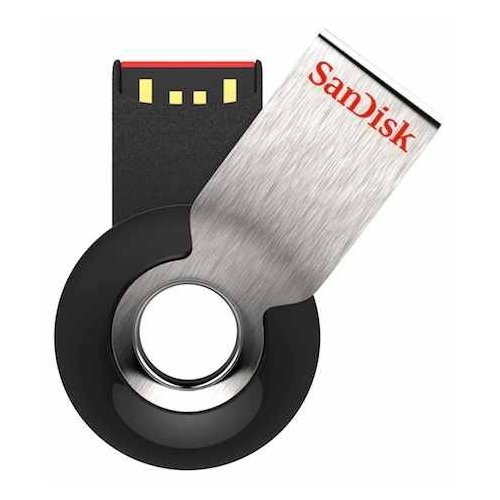 Купити Накопичувач SanDisk Cruzer Orbit 16GB Black (SDCZ58-016G-B35) - ціна в Києві, Львові, Вінниці, Хмельницькому, Франківську, Україні | інтернет-магазин TELEMART.UA фото