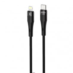 Кабель Proove Light Silicone Plus USB Type-C to Lightning 27W 1m (CCLS27002101) Black