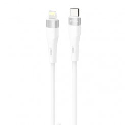 Кабель Proove Light Silicone Plus USB Type-C to Lightning 27W 1m (CCLS27002102) White