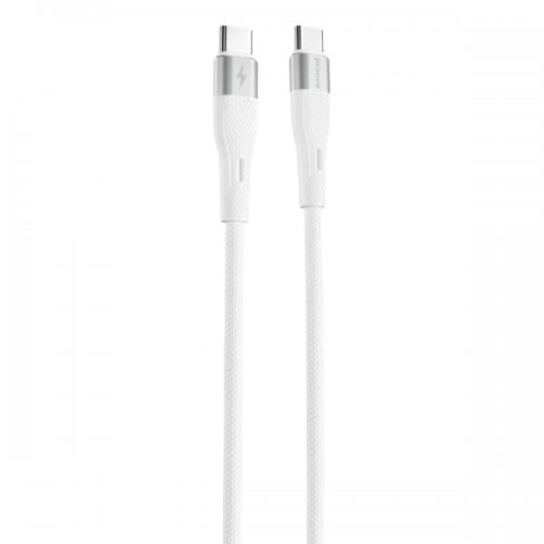 Кабель Proove Light Silicone USB Type-C to USB Type-C 60W 1m (CCLC60001102) White купить в Украине: Киев, Днепр, Харьков, Одесса  | Низкая цена, отзывы, характеристики от TELEMART фото