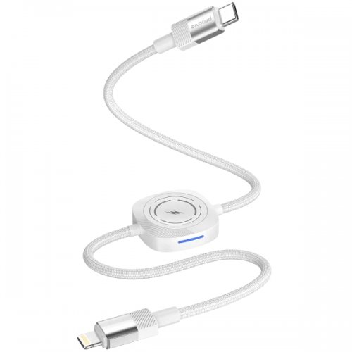 Кабель Proove Multi Charging USB Type-C to Lightning 27W 1m (CCMT27004101) White купить в Украине: Киев, Днепр, Харьков, Одесса  | Низкая цена, отзывы, характеристики от TELEMART фото