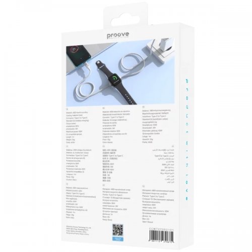 Кабель Proove Multi Charging USB Type-C to USB Type-C 60W 1m (CCMT27002101) White купить в Украине: Киев, Днепр, Харьков, Одесса  | Низкая цена, отзывы, характеристики от TELEMART фото