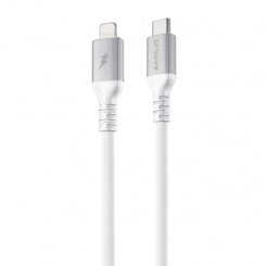 Кабель Proove ReGen Silicone USB Type-C to Lightning 27W 2m (CCRS60002122) White
