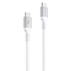 Кабель Proove ReGen Silicone USB Type-C to USB Type-C 60W 1m (CCRS60002202) White