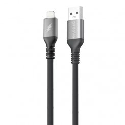 Кабель Proove ReGen Silicone USB to Lightning 2.4A 1m (CCRS12001101) Black