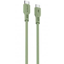 Кабель Proove Rebirth USB Type-C to USB Type-C 60W 1m (CCRE60002211) Green