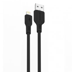 Кабель Proove Rebirth USB to Lightning 2.4A 1m (CCRE60001101) Black