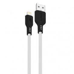 Кабель Proove Rebirth USB to Lightning 2.4A 1m (CCRE60001102) Black/White