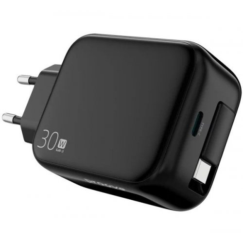 Мережевий зарядний пристрій Proove Fixtape USB Type-C 30W (WCFP30010201) Black купити в Україні: Київ, Львів, Хмельницький, Тернопіль, Івано-Франківськ | Низька ціна, відгуки, характеристики від TELEMART фото