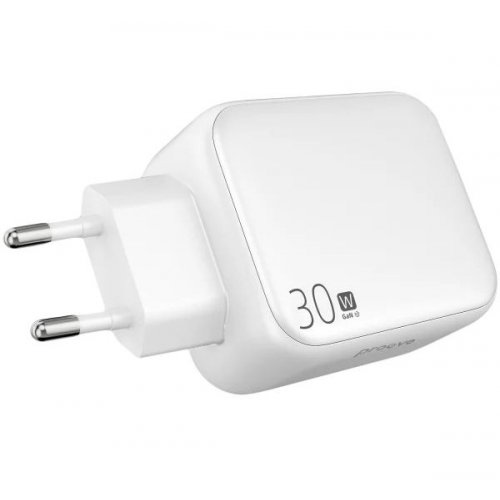 Мережевий зарядний пристрій Proove Fixtape USB Type-C 30W (WCFP30010202) White купити в Україні: Київ, Львів, Хмельницький, Тернопіль, Івано-Франківськ | Низька ціна, відгуки, характеристики від TELEMART фото
