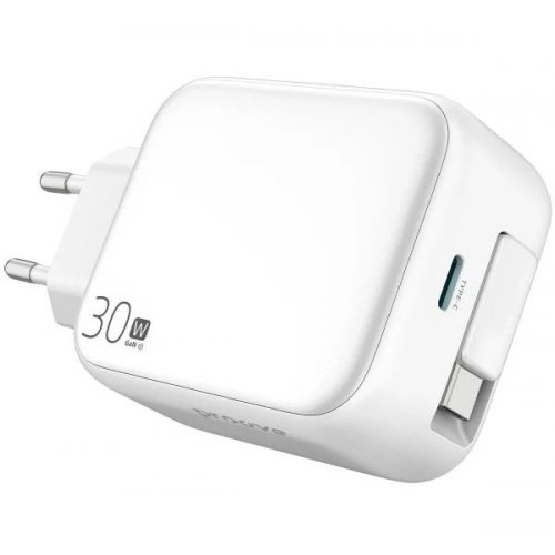 Мережевий зарядний пристрій Proove Fixtape USB Type-C 30W (WCFP30010202) White купити в Україні: Київ, Львів, Хмельницький, Тернопіль, Івано-Франківськ | Низька ціна, відгуки, характеристики від TELEMART фото