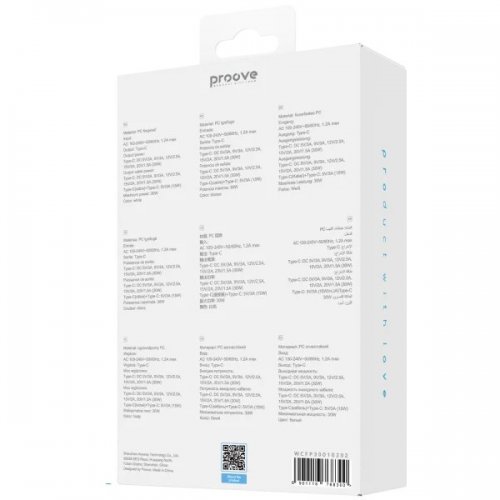 Мережевий зарядний пристрій Proove Fixtape USB Type-C 30W (WCFP30010202) White купити в Україні: Київ, Львів, Хмельницький, Тернопіль, Івано-Франківськ | Низька ціна, відгуки, характеристики від TELEMART фото
