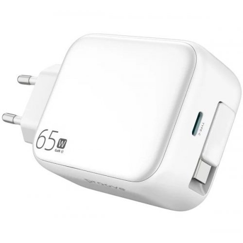 Мережевий зарядний пристрій Proove Fixtape USB Type-C 65W (WCFP65010202) White купити в Україні: Київ, Львів, Хмельницький, Тернопіль, Івано-Франківськ | Низька ціна, відгуки, характеристики від TELEMART фото