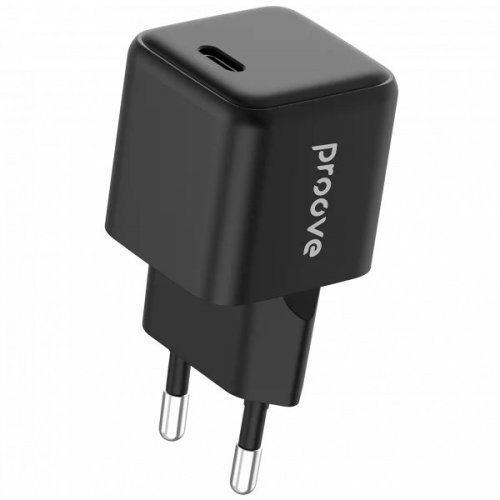 Мережевий зарядний пристрій Proove Pocket GaN USB Type-C 25W (WCPG25010201) Black купити в Україні: Київ, Львів, Хмельницький, Тернопіль, Івано-Франківськ | Низька ціна, відгуки, характеристики від TELEMART фото