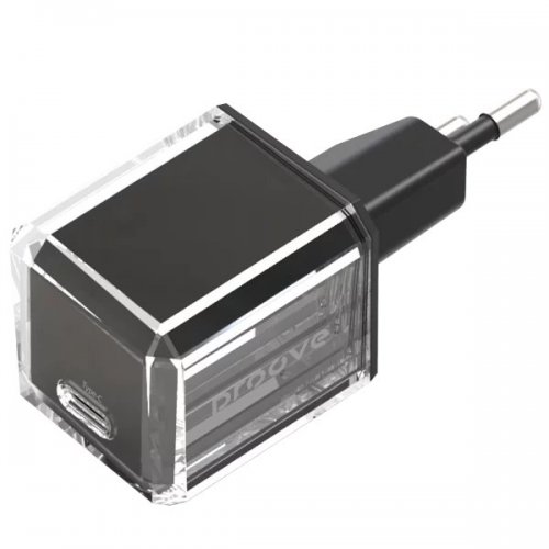 Мережевий зарядний пристрій Proove Pure GaN USB Type-C 30W (WCPU30012201) Black купити в Україні: Київ, Львів, Хмельницький, Тернопіль, Івано-Франківськ | Низька ціна, відгуки, характеристики від TELEMART фото