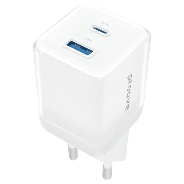 Pure Usb Сетевое зарядное устройство Proove Pure GaN Plus USB + USB Type-C 30W ...