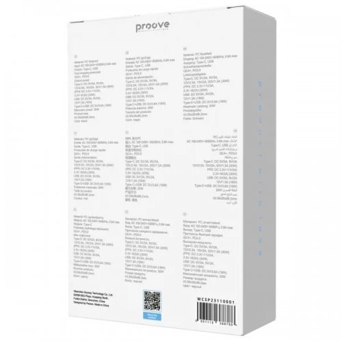 Мережевий зарядний пристрій Proove Silicone Power 2 30W USB + USB Type-C (WCSP23110001) Black купити в Україні: Київ, Львів, Хмельницький, Тернопіль, Івано-Франківськ | Низька ціна, відгуки, характеристики від TELEMART фото
