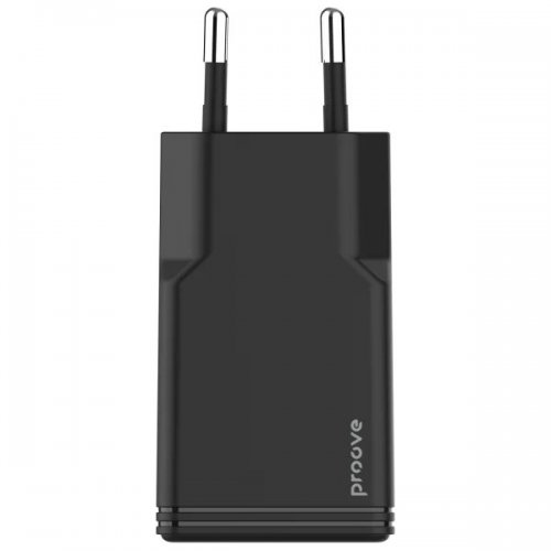 Мережевий зарядний пристрій Proove Slender USB Type-C 20W (WCSS20010001) Black купити в Україні: Київ, Львів, Хмельницький, Тернопіль, Івано-Франківськ | Низька ціна, відгуки, характеристики від TELEMART фото