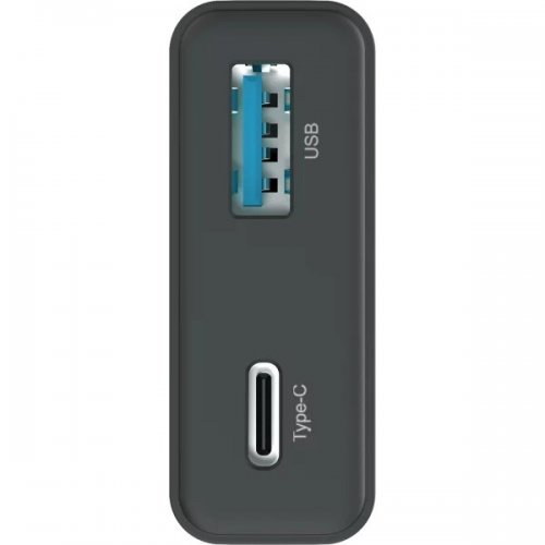 Мережевий зарядний пристрій Proove Slender USB + USB Type-C 45W (WCSL45110001) Black купити в Україні: Київ, Львів, Хмельницький, Тернопіль, Івано-Франківськ | Низька ціна, відгуки, характеристики від TELEMART фото