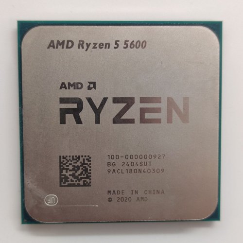 Процессор AMD Ryzen 5 5600 3.5(4.4)GHz 32MB sAM4 Tray (100-000000927) (Восстановлено продавцом, 863618) купить в Украине: Киев, Днепр, Харьков, Одесса  | Проверка совместимости, низкая цена, отзывы, характеристики от TELEMART фото