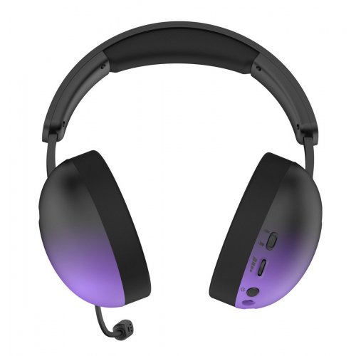 Наушники HATOR Hellyberry HH30 Pro Wireless (HH30_PRO_WIRELESS_BV) Black/Violet купить в Украине: Киев, Днепр, Харьков, Одесса  | Низкая цена, отзывы, характеристики от TELEMART фото