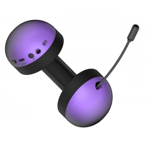 Наушники HATOR Hellyberry HH30 Pro Wireless (HH30_PRO_WIRELESS_BV) Black/Violet купить в Украине: Киев, Днепр, Харьков, Одесса  | Низкая цена, отзывы, характеристики от TELEMART фото