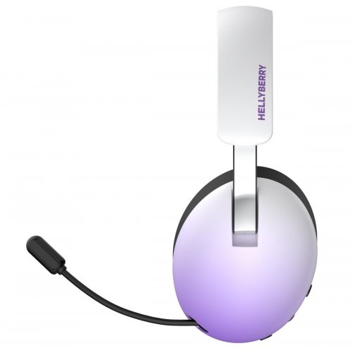 Наушники HATOR Hellyberry HH30 Pro Wireless (HH30_PRO_WIRELESS_WV) White/Violet купить в Украине: Киев, Днепр, Харьков, Одесса  | Низкая цена, отзывы, характеристики от TELEMART фото