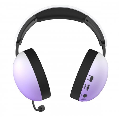 Наушники HATOR Hellyberry HH30 Pro Wireless (HH30_PRO_WIRELESS_WV) White/Violet купить в Украине: Киев, Днепр, Харьков, Одесса  | Низкая цена, отзывы, характеристики от TELEMART фото
