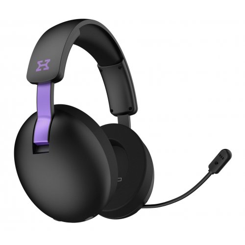Наушники HATOR Hellyberry HH30 Wireless (HH30_WIRELESS_BV) Black/Violet купить в Украине: Киев, Днепр, Харьков, Одесса  | Низкая цена, отзывы, характеристики от TELEMART фото
