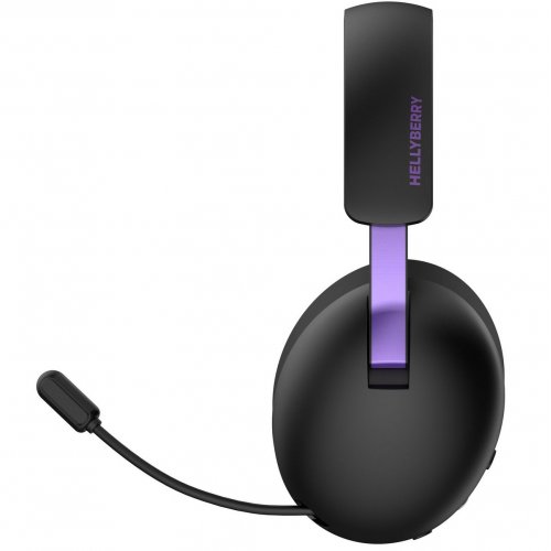 Наушники HATOR Hellyberry HH30 Wireless (HH30_WIRELESS_BV) Black/Violet купить в Украине: Киев, Днепр, Харьков, Одесса  | Низкая цена, отзывы, характеристики от TELEMART фото