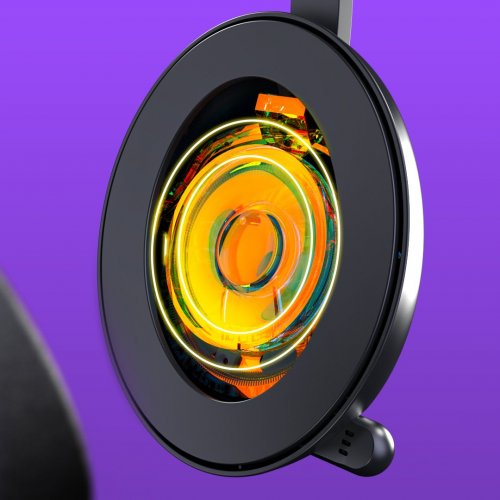 Наушники HATOR Hellyberry HH30 Wireless (HH30_WIRELESS_BV) Black/Violet купить в Украине: Киев, Днепр, Харьков, Одесса  | Низкая цена, отзывы, характеристики от TELEMART фото