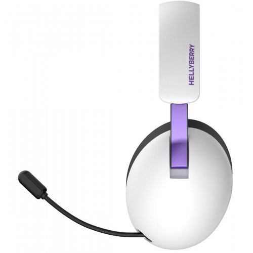 Наушники HATOR Hellyberry HH30 Wireless (HH30_WIRELESS_WV) White/Violet купить в Украине: Киев, Днепр, Харьков, Одесса  | Низкая цена, отзывы, характеристики от TELEMART фото
